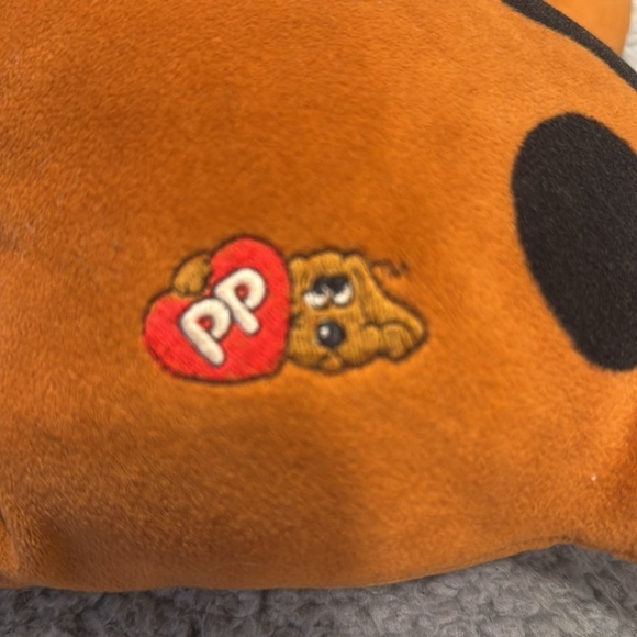 TONKA Pound Puppy Vintage 1985 Large  Brown w/ Black Spots - Picture 5 of 6